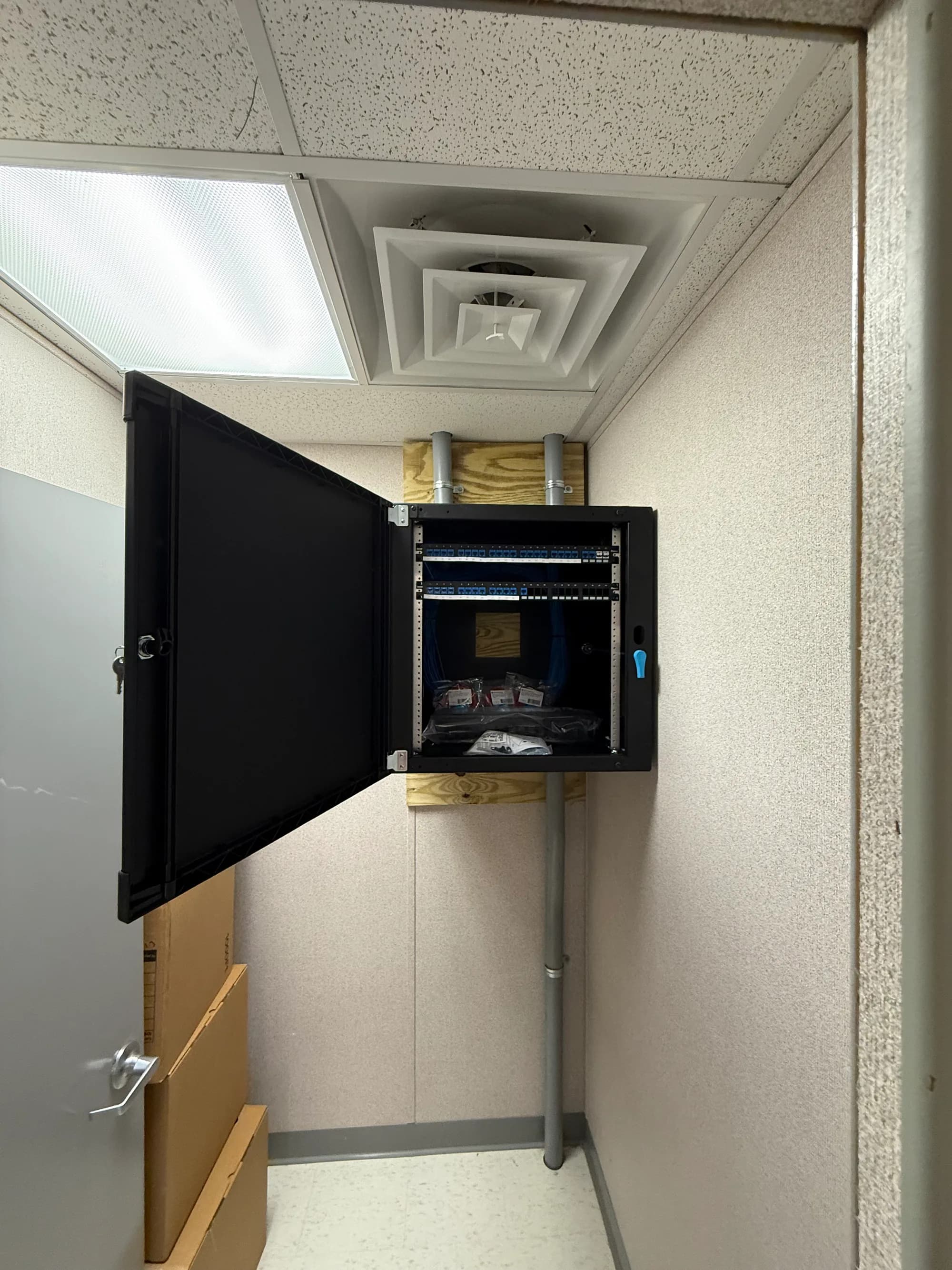 Cabling install — Babcock Electric