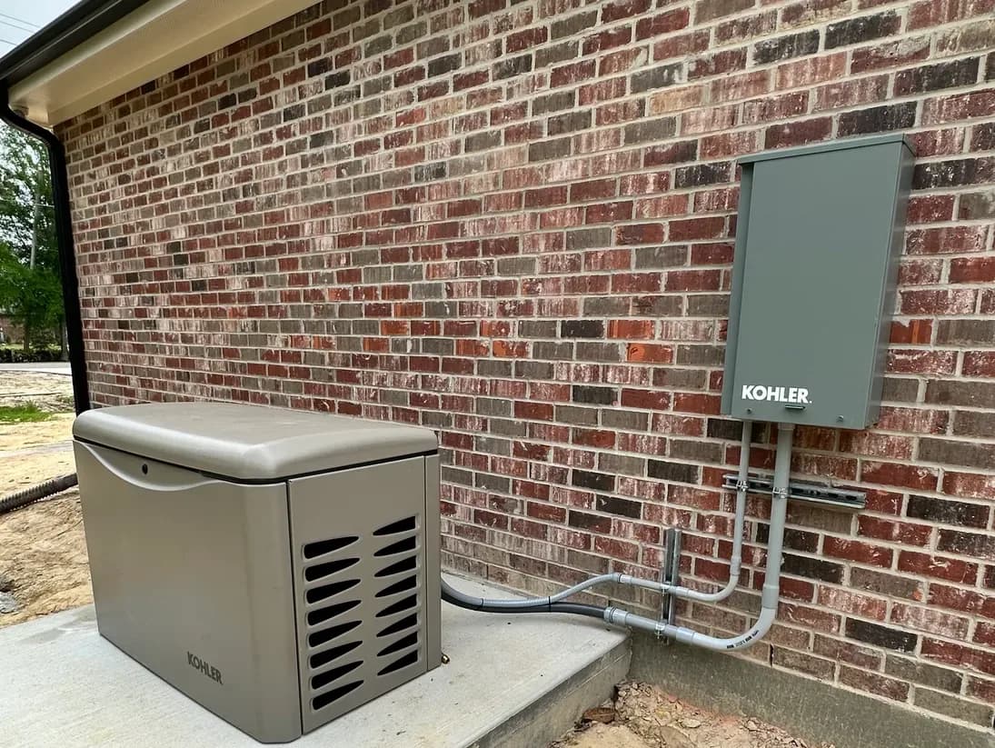 Kohler standby generator install — SWLA