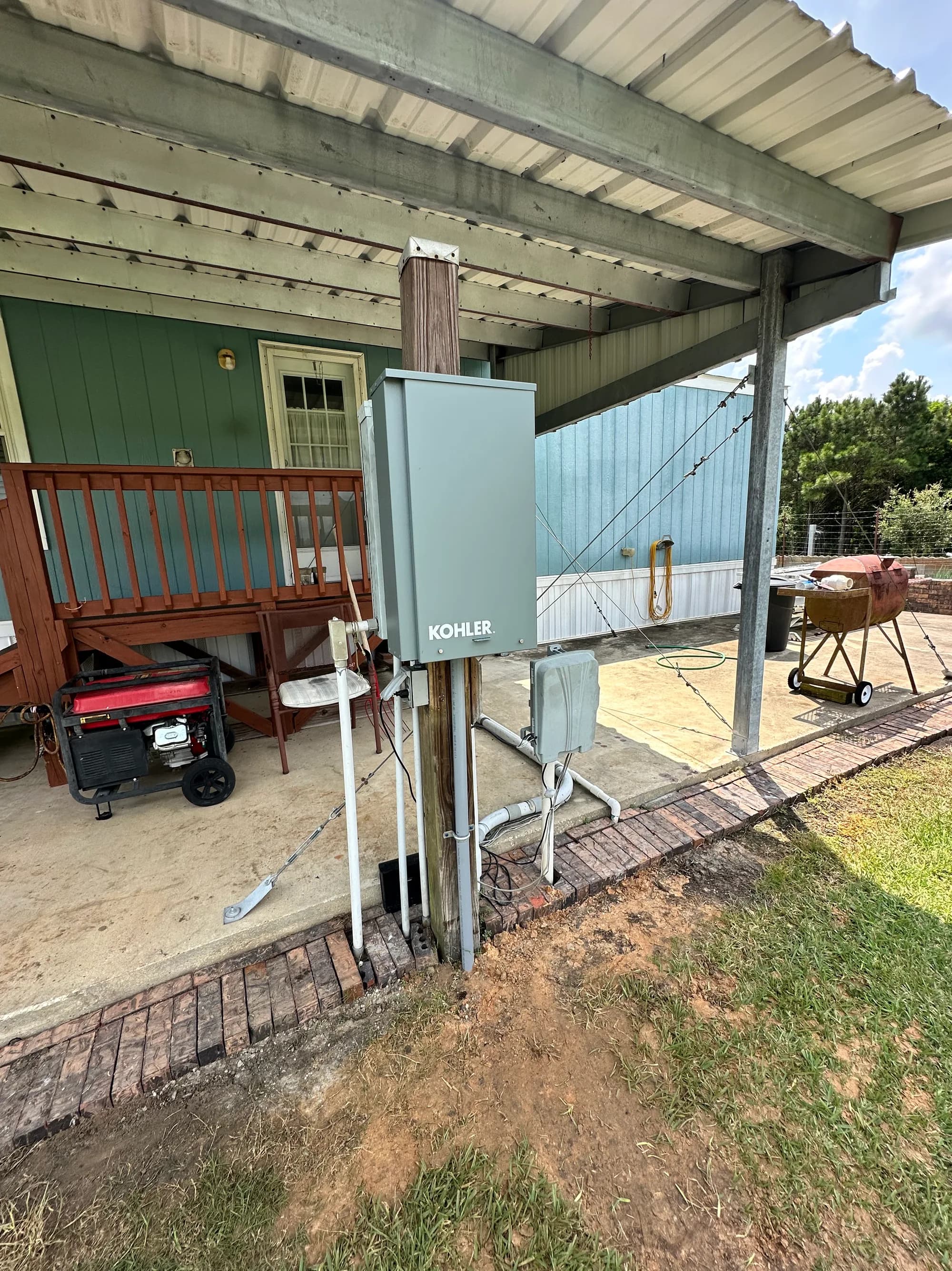 Standby generator install — SWLA